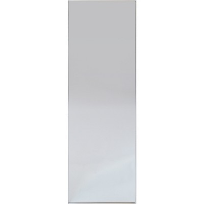 60 x20  Brushed Nickel Modern Leaner Decorative Wall Mirror Silver - Project 62™