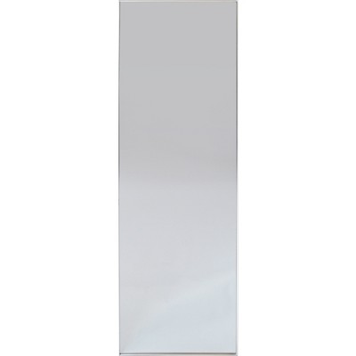 60"x20" Brushed Nickel Modern Leaner Decorative Wall Mirror Silver - Project 62™