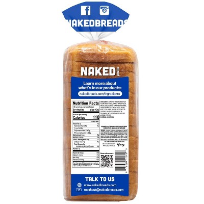 Naked Bread Classic White Sandwich Bread - 22.5oz