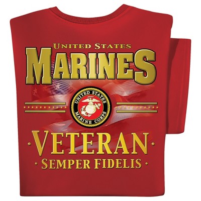Collections Etc Military Veteran Motto Tee