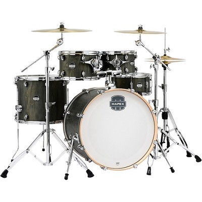Mapex Mars Series 5-Piece Rock Shell Pack with 22 in. Bass Drum Dragonwood Chrome