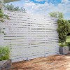 Dovelina Metal Outdoor Privacy Screen Freestanding Garden Privacy Screen - 3 of 4