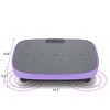 Wikineon Vibration Plate Fitness Platform, Whole Body Exercise Machine for Lymphatic Drainage, Workout Board with 120 Speeds, Fat Burner for Men Women - 3 of 4
