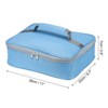 Unique Bargains Waterproof Insulated Portable Lunch Bags with Handle - 2 of 4