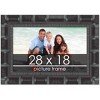 PosterPalooza | 28x18 Wide Bamboo Picture Frame, UV Acrylic, 4 Finishes - Brown, Black, Silver, and Natural - 2 of 4