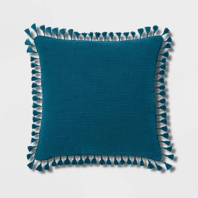 Textured Solid Slub Pillow