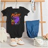 PACMAN Halloween Lets Play Ghosts Baby Romper Boys or Girls Brisco Brands - 3 of 4