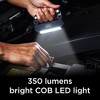 Black & Decker 350LM COB Utility Light, USB Rechargeable, Folding Clip-On Design, Magnetic Base - 4 of 4