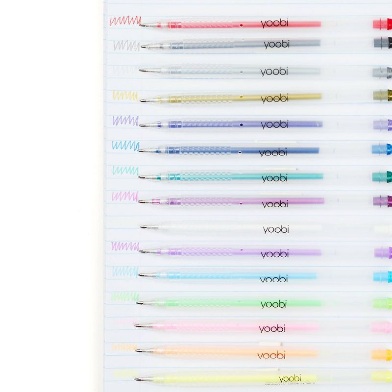 Yoobi&#8482; 30pk Gel Pens Set Multicolor, 5 of 14