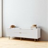 Modern MDF TV Stand with 2 Drawers, 63" Media Console Cabinet for 60-69 Inch TVs, Storage Entertainment Center for Living Room or Bedroom - 2 of 4