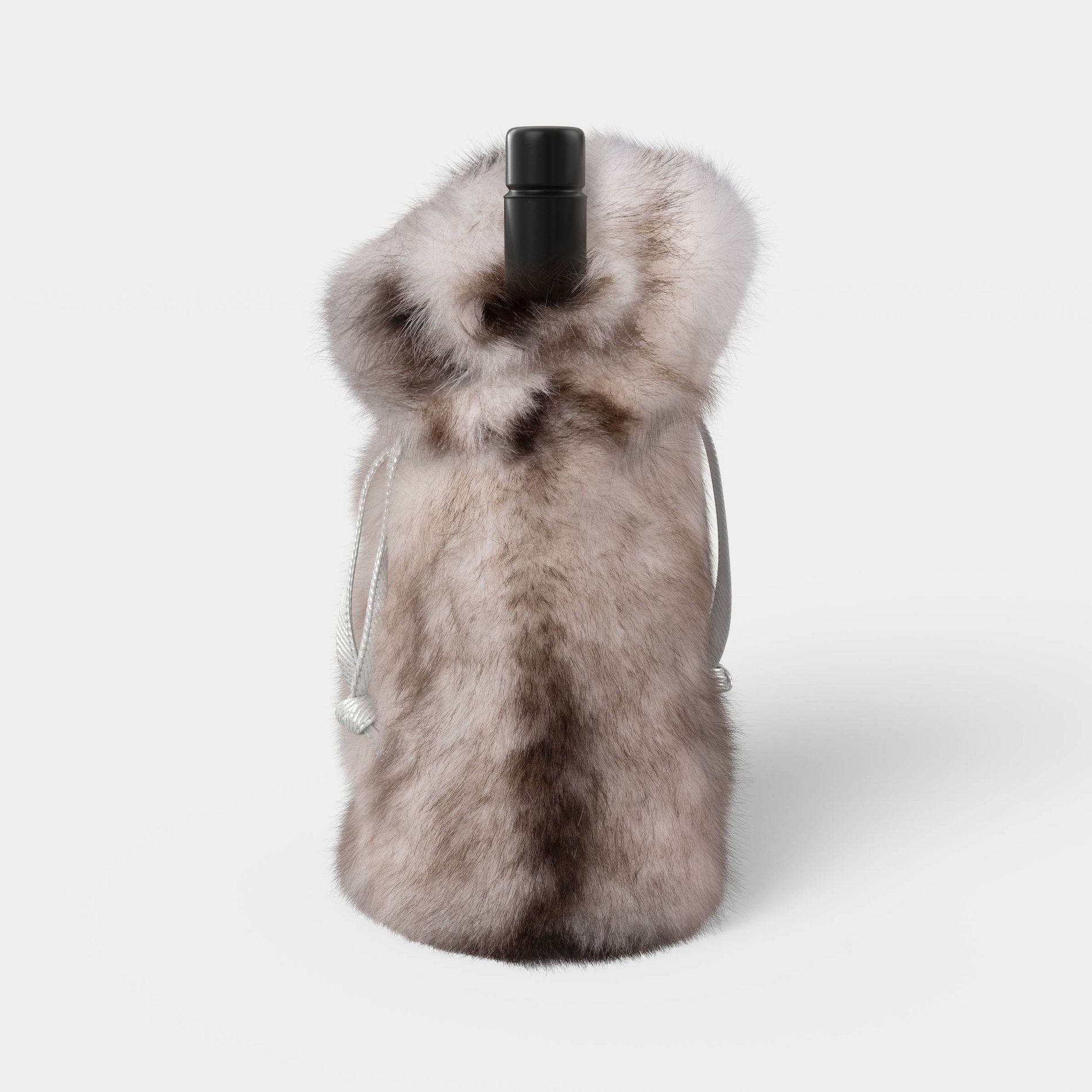 Faux Fur Wine Carrier - Threshold™
