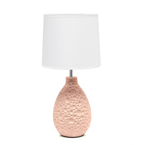 Rose gold best sale lamp target