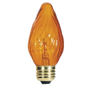 Westinghouse 40 W F15 Specialty Incandescent Bulb E26 (Medium) Amber 2 pk