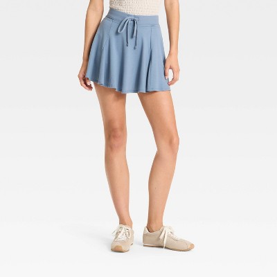 Women's French Terry Mini Skort - Wild Fable™