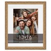 PosterPalooza | Gold Frame with White Photo Mat, UV Acrylic Front, Foam Board Backing, 60 Sizes Available - 2 of 4