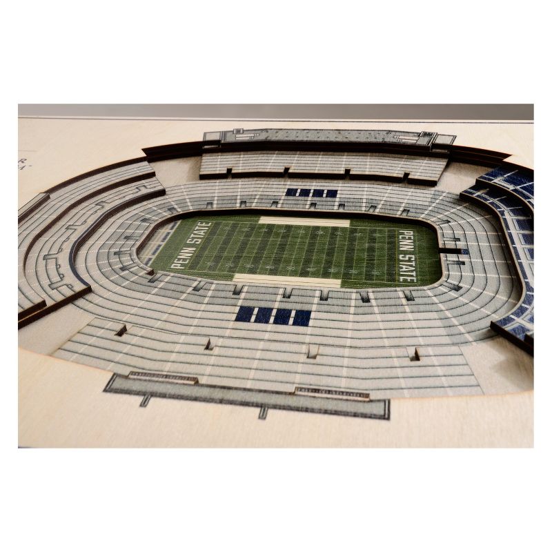 NCAA Penn State Nittany Lions 5-Layer Stadiumviews 3D Wall Art, 2 of 6