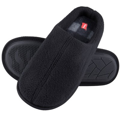 mens house slippers in half sizes