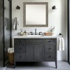Amanti Art Attic Aged Non-Beveled Wood Framed Bathroom Vanity Wall Mirror - 4 of 4