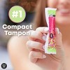 U by Kotex Click Tampons - Multipack - Compact Tampons - Regular/Super Absorbency - Unscented - image 4 of 4