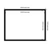 Amanti Art Black Gallery Deep Framed Dry Erase Magnetic Board - 3 of 4
