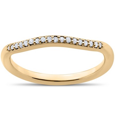 Pompeii3 1/10 ct Diamond Zoe Wedding Ring