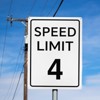 Unique Bargains Aluminum Weather Resistant Waterproof Rust Free Traffic Sign 2 Pcs - 4 of 4