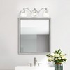 Livex Lighting Montgomery 3 - Light Vanity in  Polished Chrome - 3 of 4