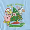 Boys' Spongebob Aroooound The Christmas Tree Patrick T-Shirt - 2 of 4