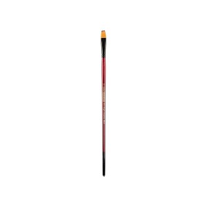 Creative Mark Ebony Splendor Synthetic Sable Paint Brush, Brights, Pack of 3, Teijin Multi-Filament Hair, Handcrafted Synthetic Paint Brushes for - 1 of 4