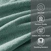 100% Cotton Solid Color Heavyweight Bath Towel Set, Anti-Microbial Certified Highly Absorbent Plushy Bath Towel - 2 of 4