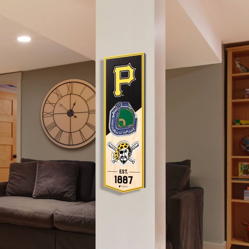 MLB Pittsburgh Pirates 6&#34;x19&#34; Stadium Banner, 2 of 5