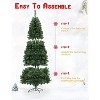 Pre-Lit Flocked LED Douglas Fir Artificial Christmas Tree - 3 of 4