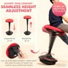 TinyHomie Dynamic Active Stool - Move, Adjust, and Energize Your Workspace with Ergonomic Flair - 3 of 4