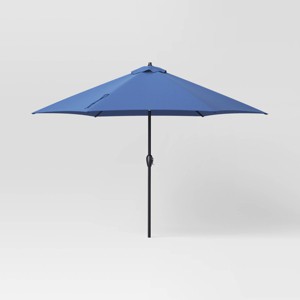 10' Round Outdoor Patio Market Umbrella - Threshold™ - 1 of 4