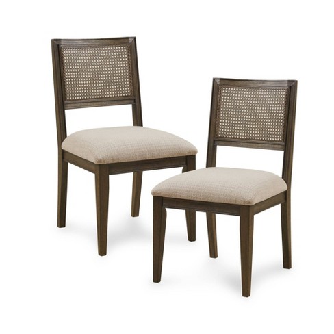 Cane dining chairs discount target