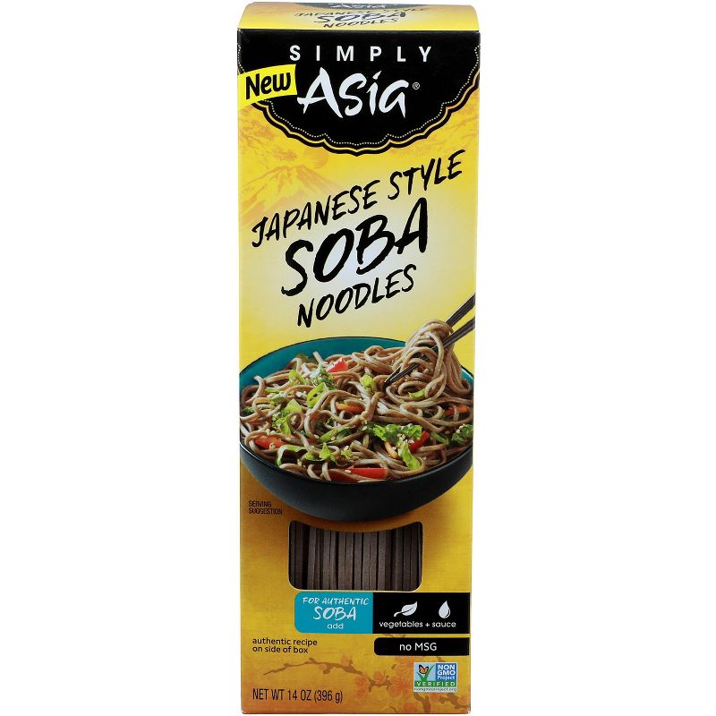 Simply Asia Noodles Soba Dry - Pack of 6 - 14 oz, 1 of 2