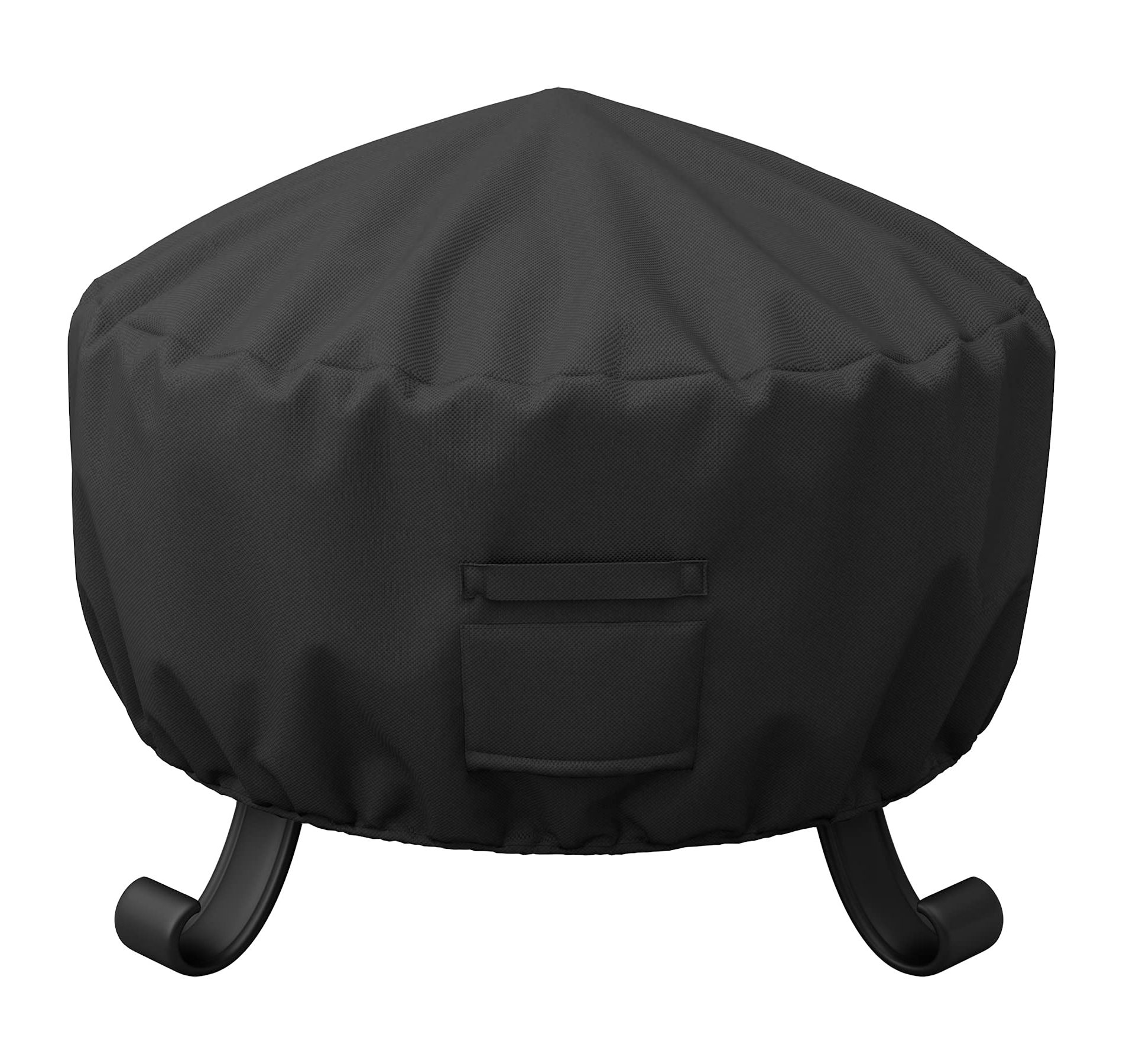 SHINESTAR 36 Inch Round Fire Pit Cover, Fits 30-36'' Wood Burning Fire Pit for Bali Outdoors, Sunnydaze, YAHEETECH and More, Waterproof & Windproof