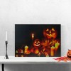 Northlight LED Lighted Jack-O-Lanterns and Leaves Halloween Canvas Wall Art - 15.75" x 23.5" - 2 of 4