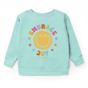 The Juniper Shop SmileyWorld Embrace Joy Youth Sweatshirt - 1 of 4