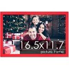 PosterPalooza | Classic Modern Red Picture Frame - UV Acrylic, Backing Board, Hanging Hardware Included - 2 of 4