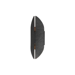 ET2 Lighting Tectonic 2 - Light Wall Light in  Black/Antique Brass - 1 of 4