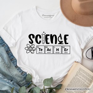 Science Teacher Elements T-Shirt, Periodic Table Tee for Educators | OrnamentallyYou - 1 of 4