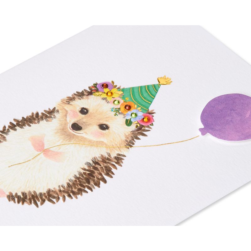 Conventional Birthday Cards Birthday Hedgehog - PAPYRUS, 6 of 7