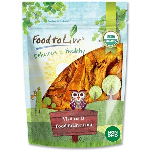 Organic Dried Mango Strips - by Food To Live - 1 of 4