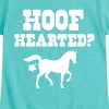 Girls' - Instant Message - Hoof Hearted Horse Fitted Short Sleeve Graphic T-Shirt - 2 of 4