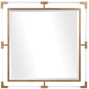 Uttermost Balkan Golden Square Mirror - 1 of 4