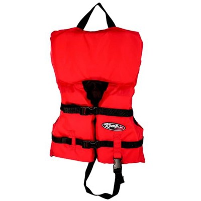 Kemp USA Life Jacket, Red & Black, Infant