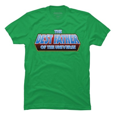 Men's Design By Humans The Best Father of the Universe By Melonseta T-Shirt