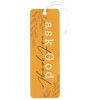 Dicksons Ask Harvest Yellow 6 x 2 Inch Cardstock Keepsake Tassels Bookmarks Pack of 12 - 2 of 4