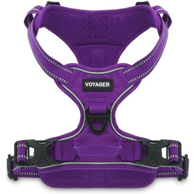 Voyager Dual-Attachment No-Pull Control Adjustable Harness for Dogs by Best Pet Supplies